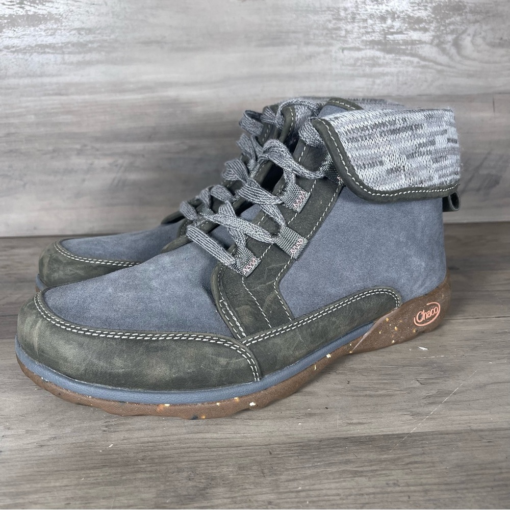 Chaco Women’s 8 Slate‎ Barbary Hiking Ankle Boots Gorpcore Casual Comfort Trail
